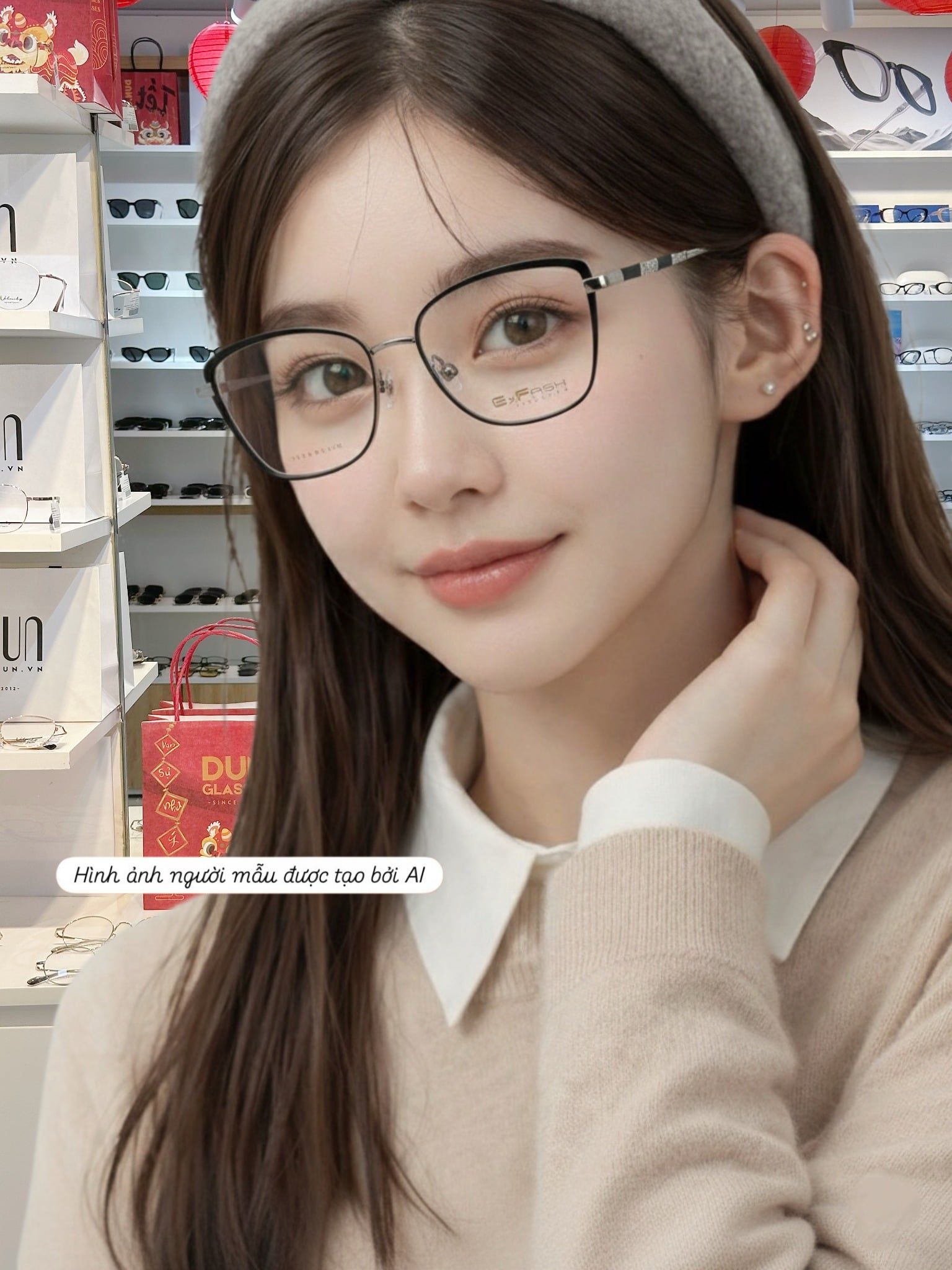  Mắt kính beta titanium Exfash EF 74259 T 