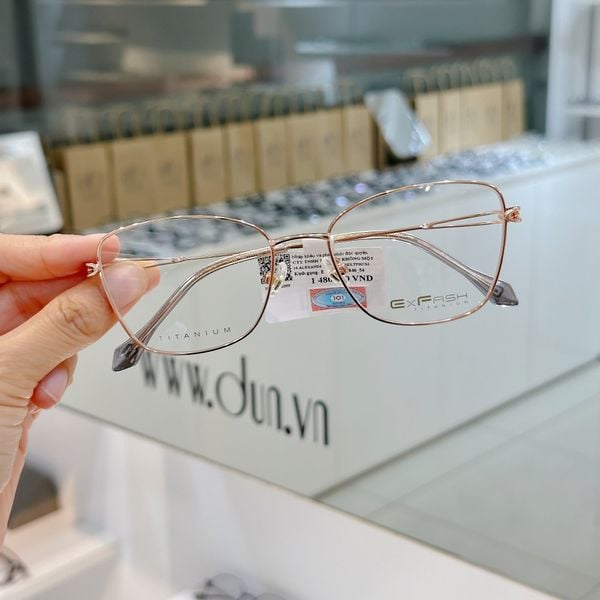  Mắt kính titanium Exfash EF 75260 