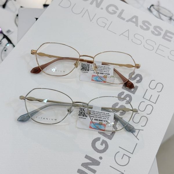  Mắt kính titanium Exfash EF 75285 
