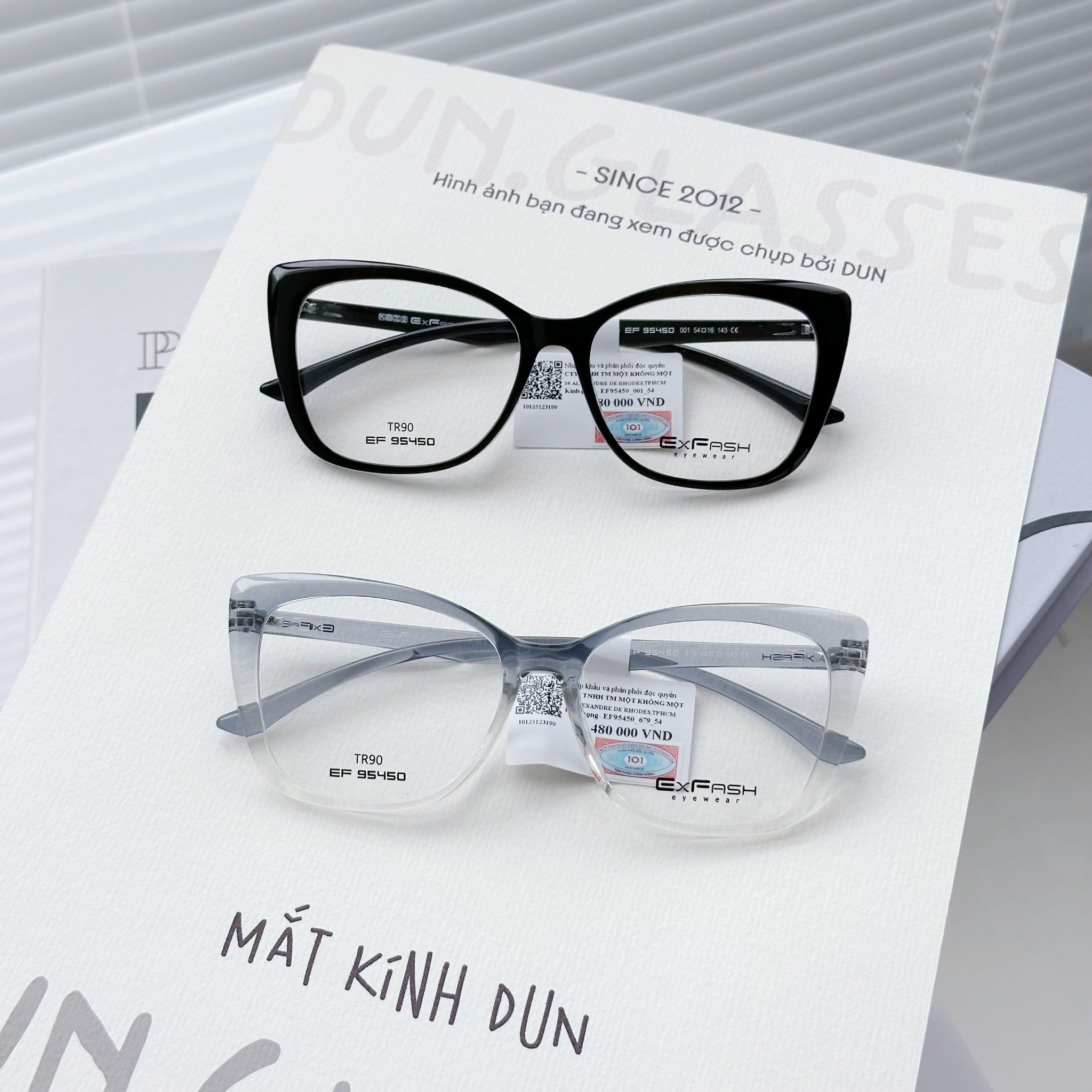  Mắt kính TR90 Exfash EF95450 