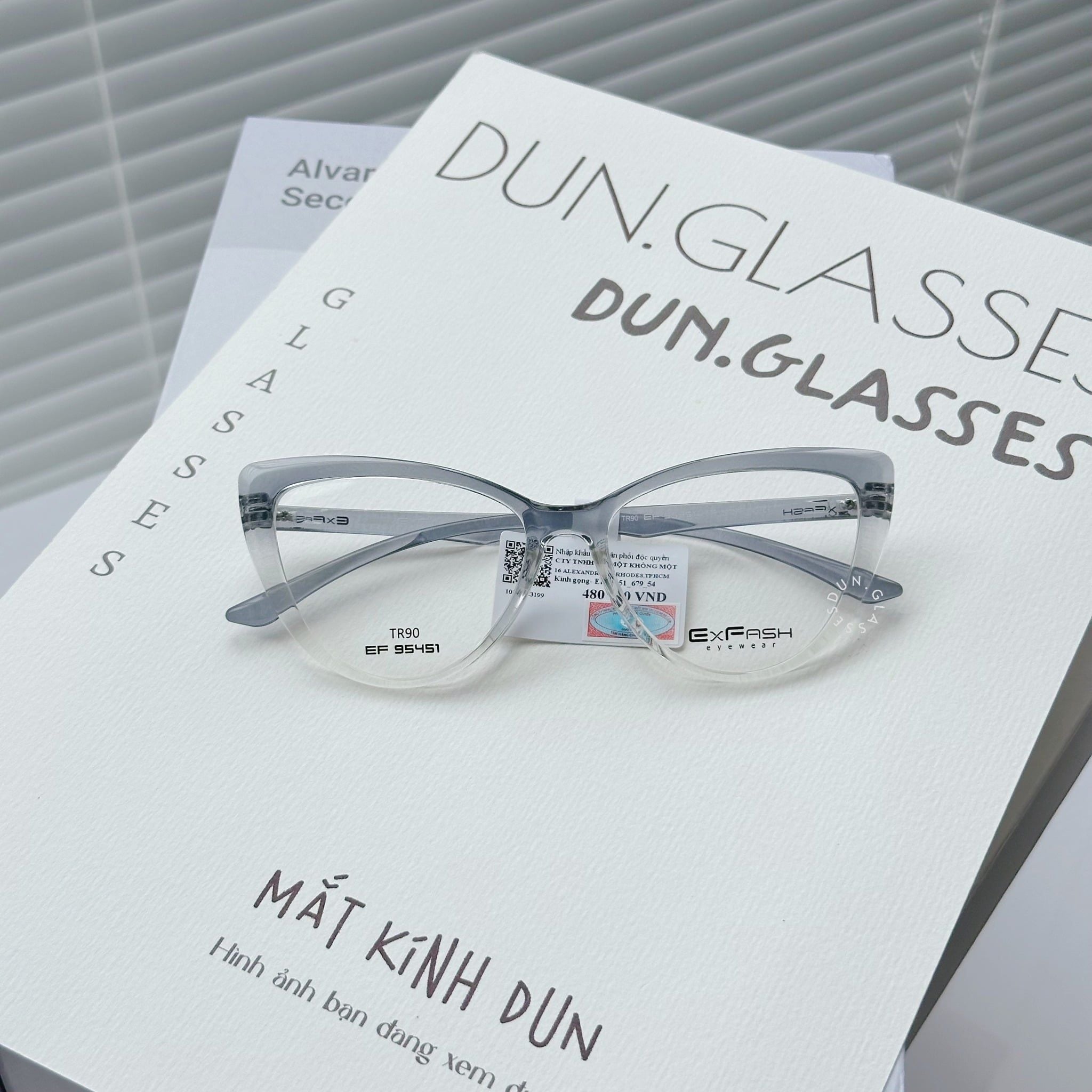  Mắt kính mắt mèo Exfash EF 95451 