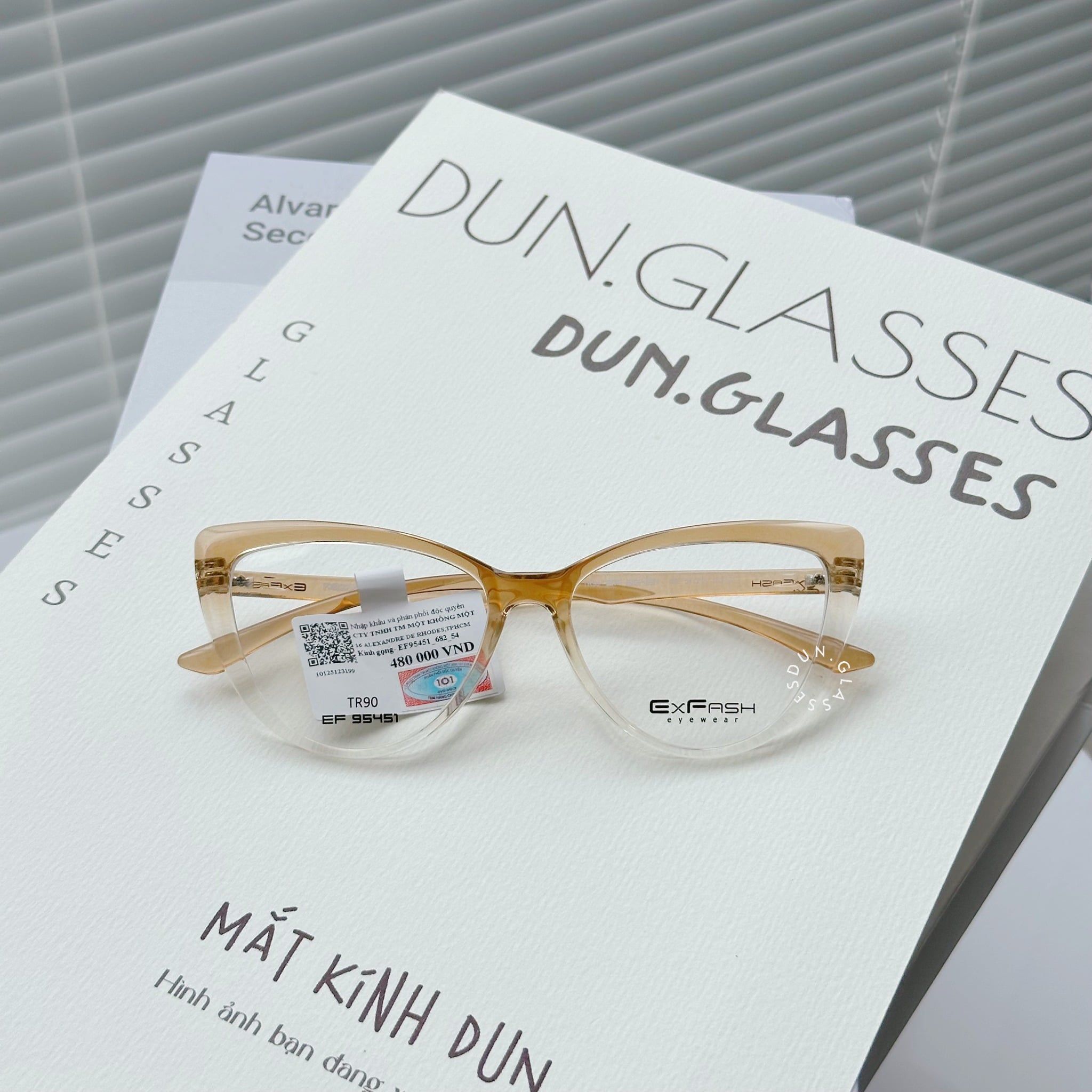  Mắt kính mắt mèo Exfash EF 95451 