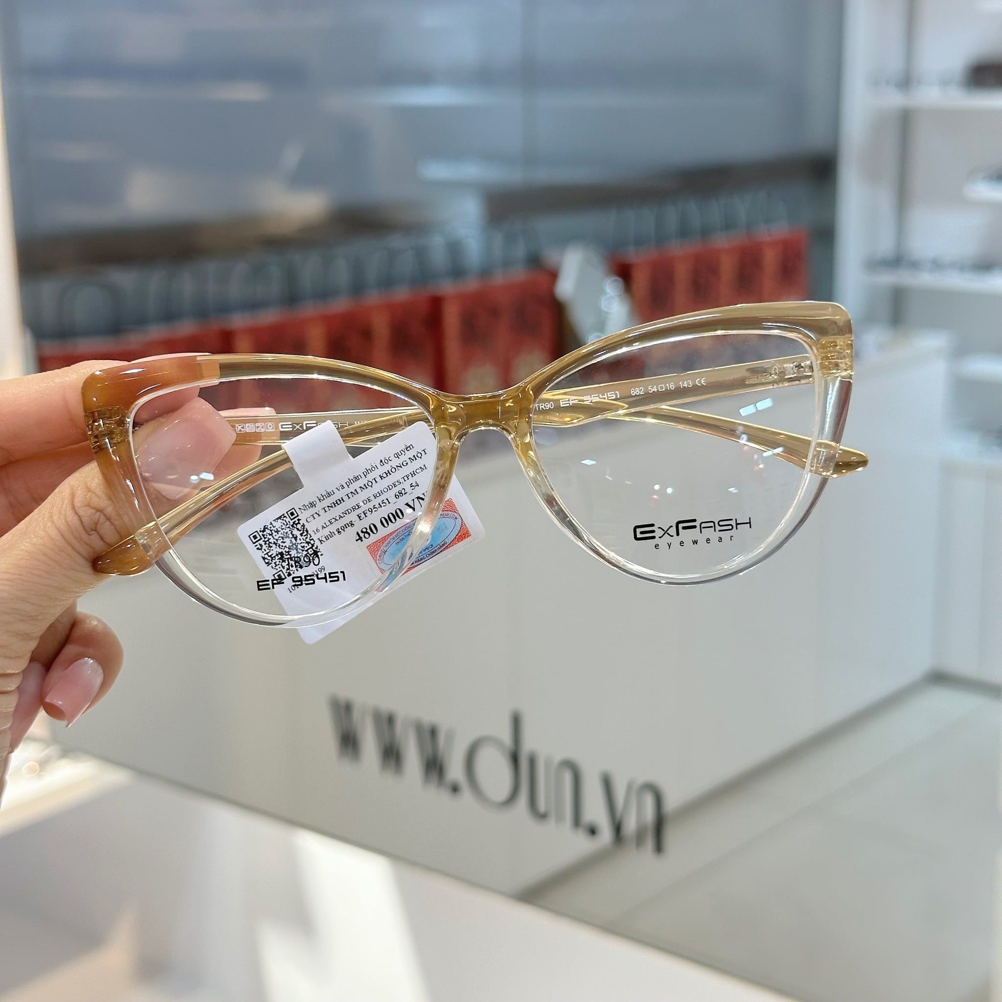  Mắt kính mắt mèo Exfash EF 95451 