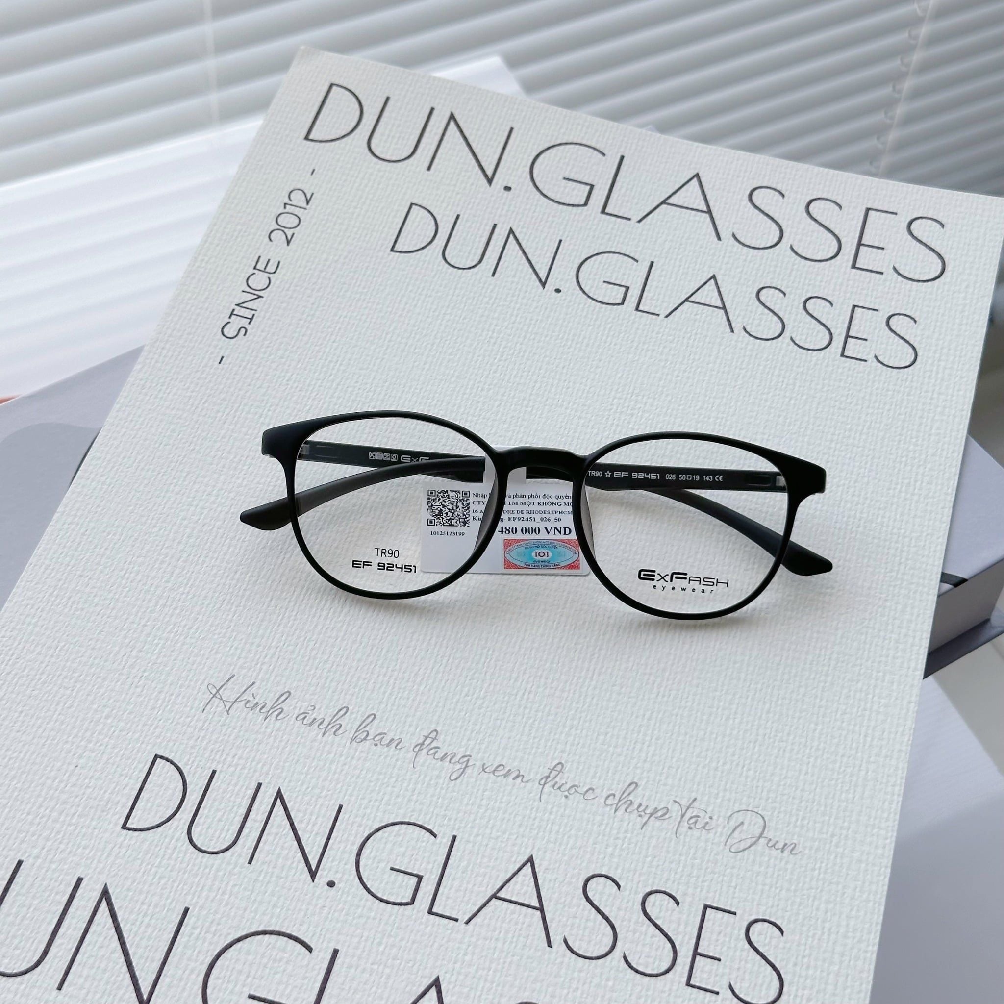  Mắt kính TR90 Exfash EF 92451 