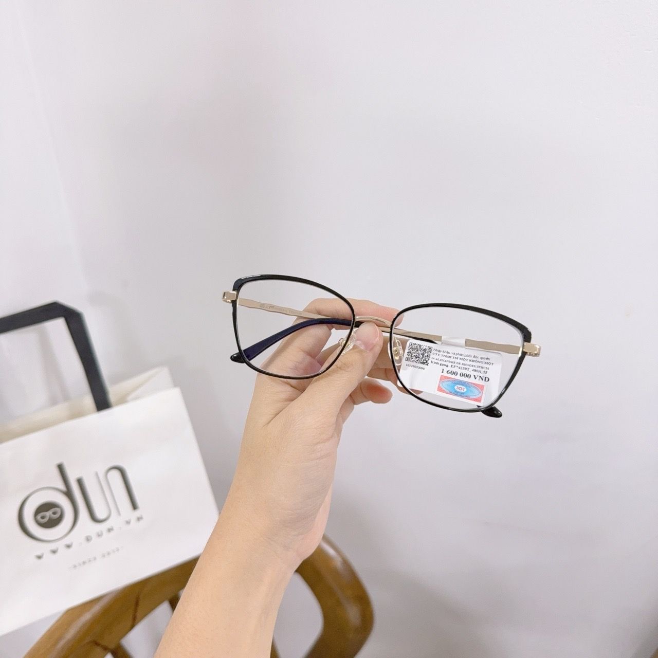  Mắt kính mắt mèo Exfash EF74259T 