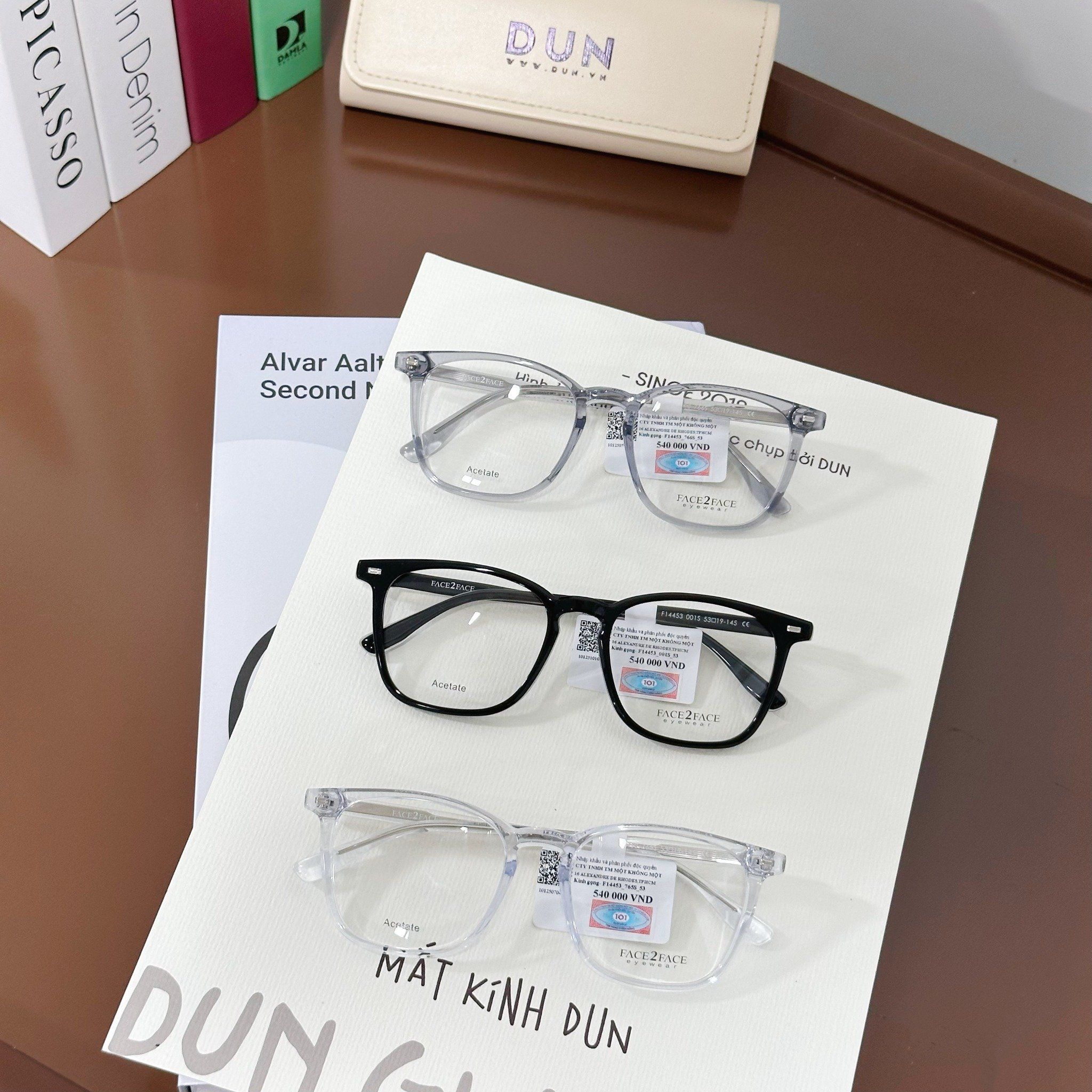  Mắt kính Acetate Face2face F 14453 