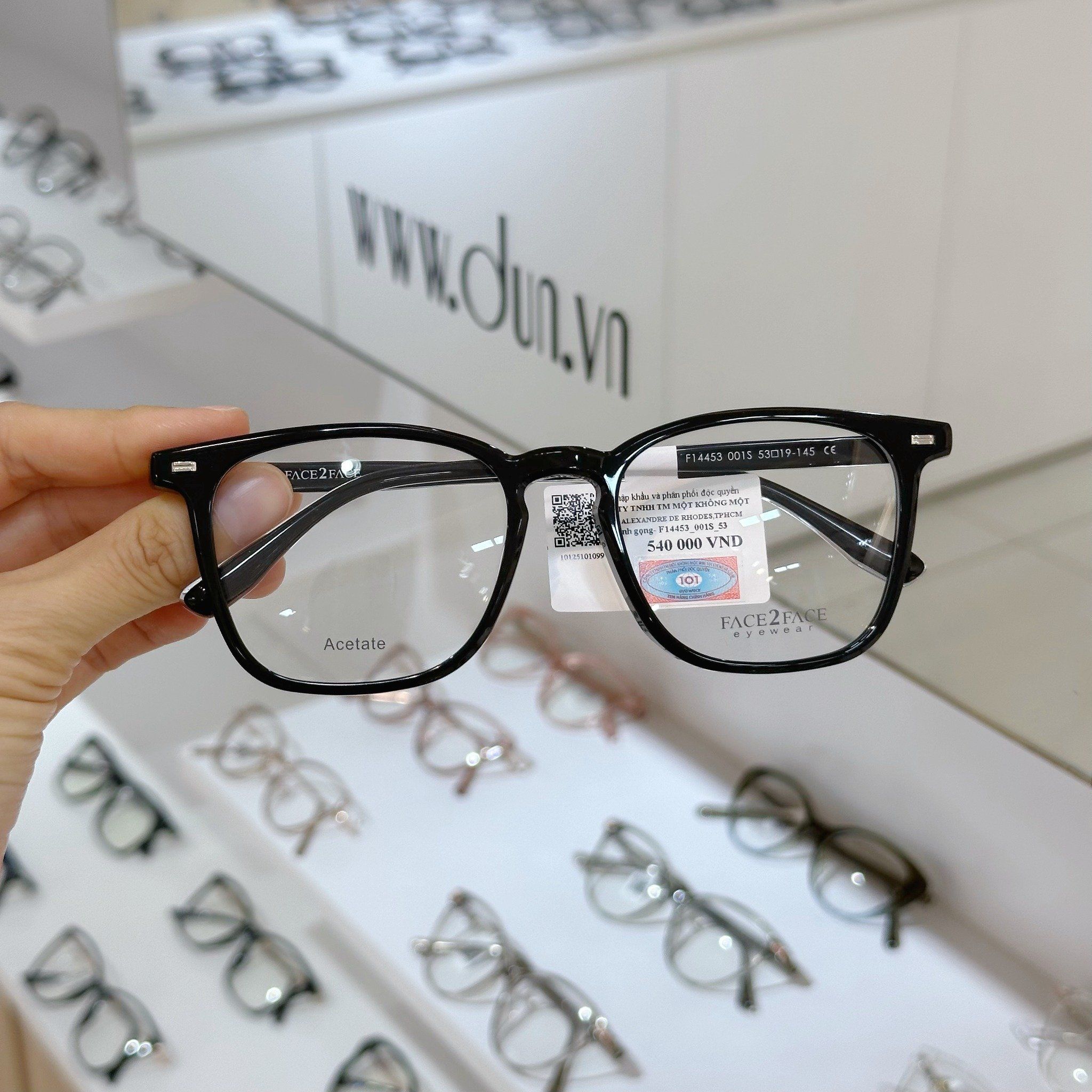  Mắt kính Acetate Face2face F 14453 