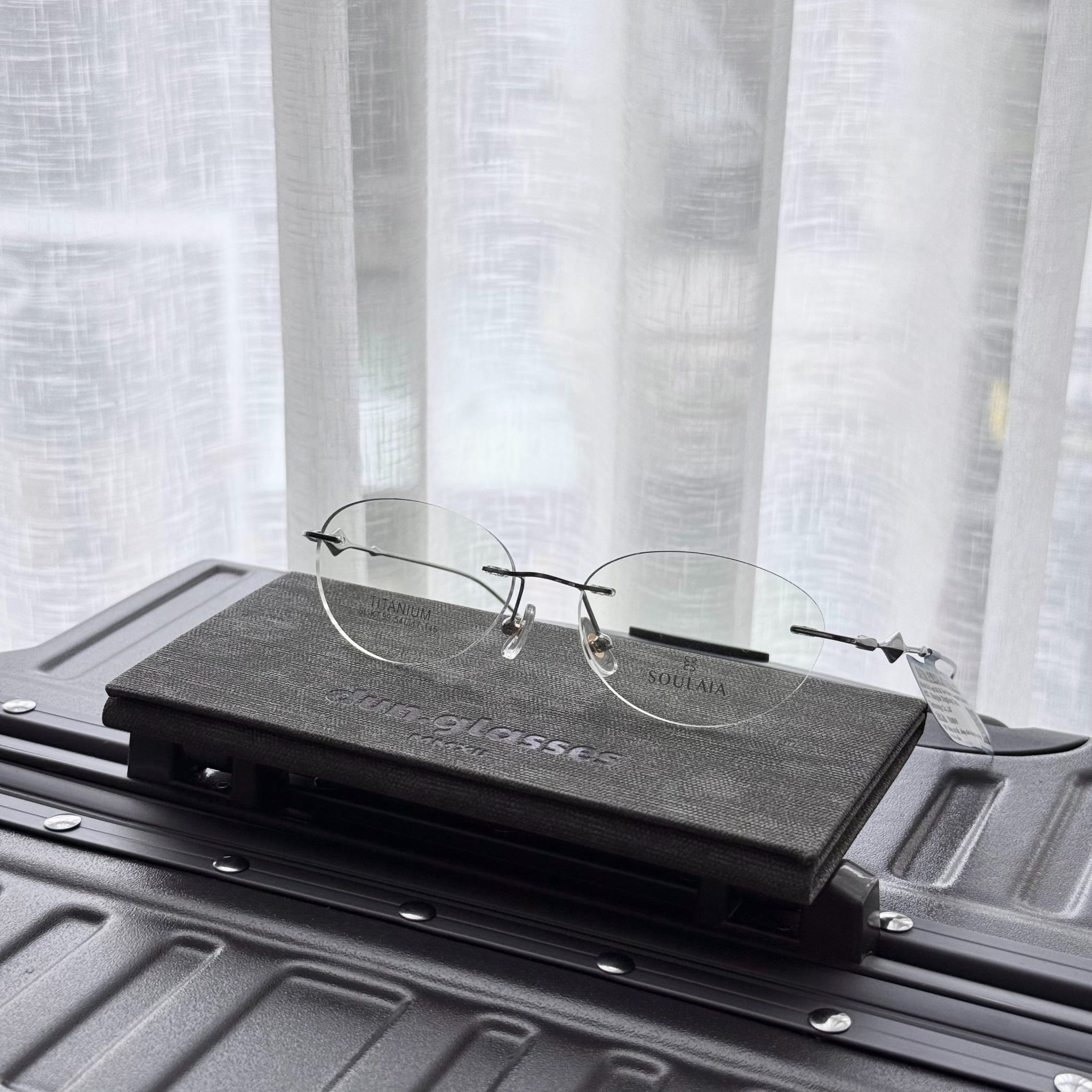  Mắt kính không viền oval G4132 