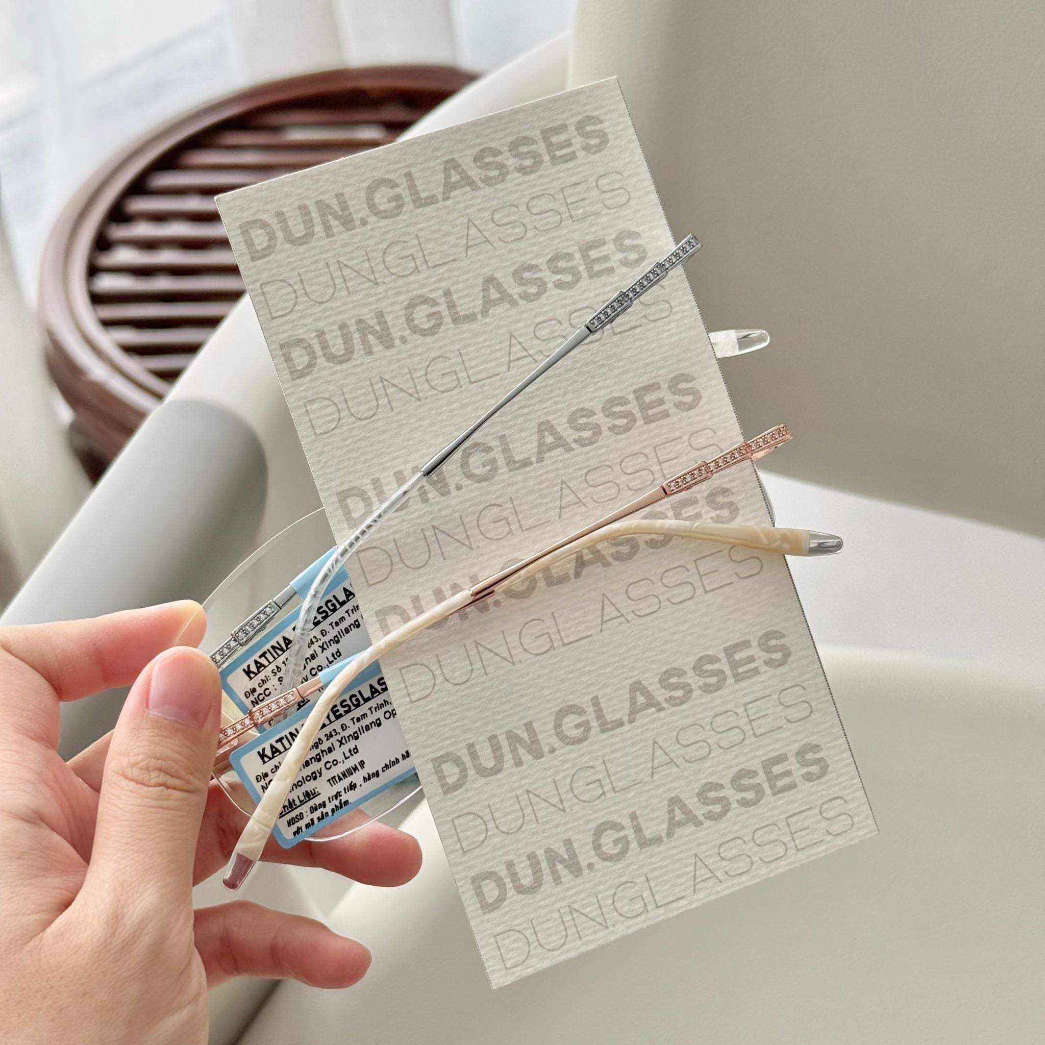  Mắt kính không viền G4133 
