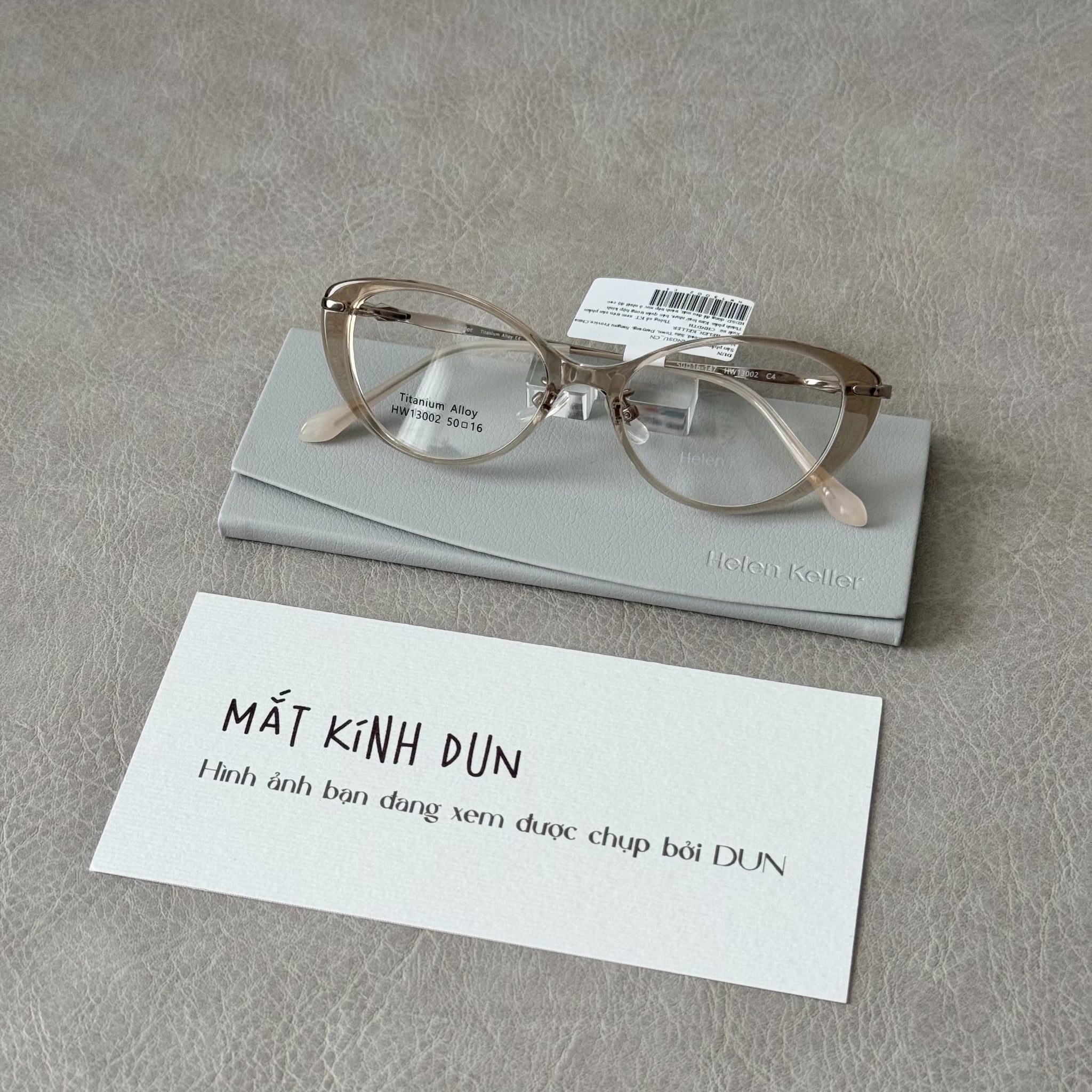  Mắt kính titanium Helen Keller HW 13002 