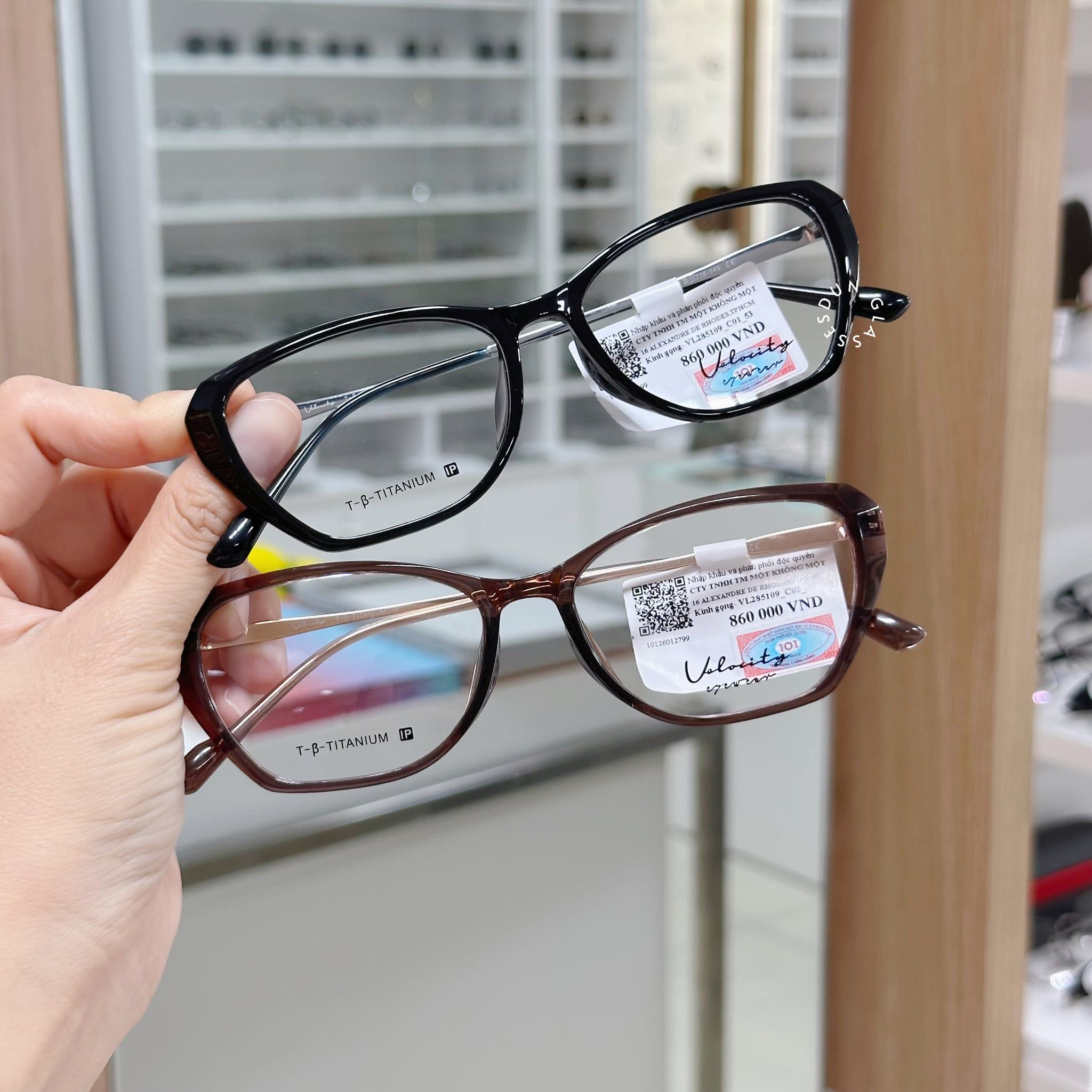  Mắt kính beta titanium Velocity VL 285109 