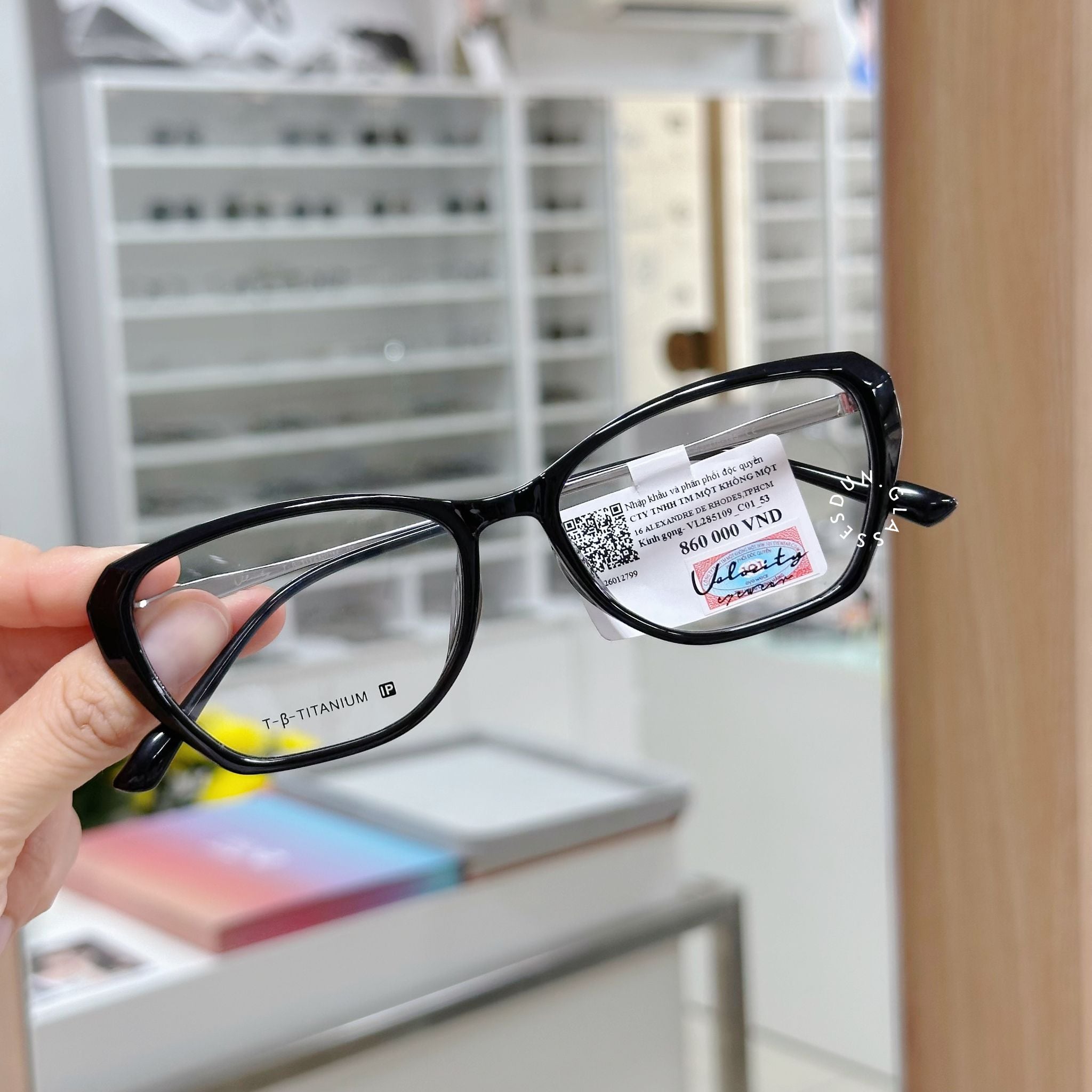  Mắt kính beta titanium Velocity VL 285109 