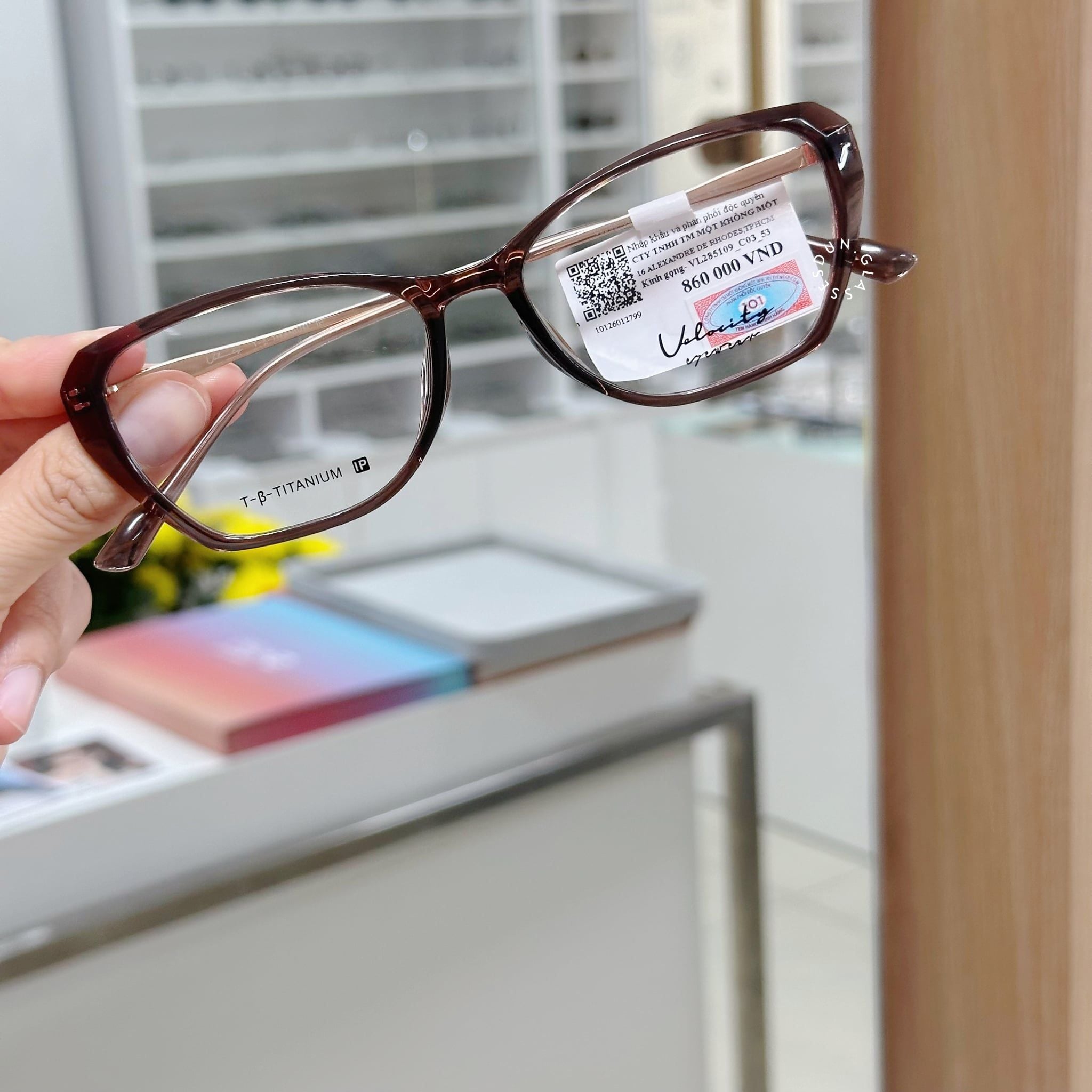  Mắt kính beta titanium Velocity VL 285109 