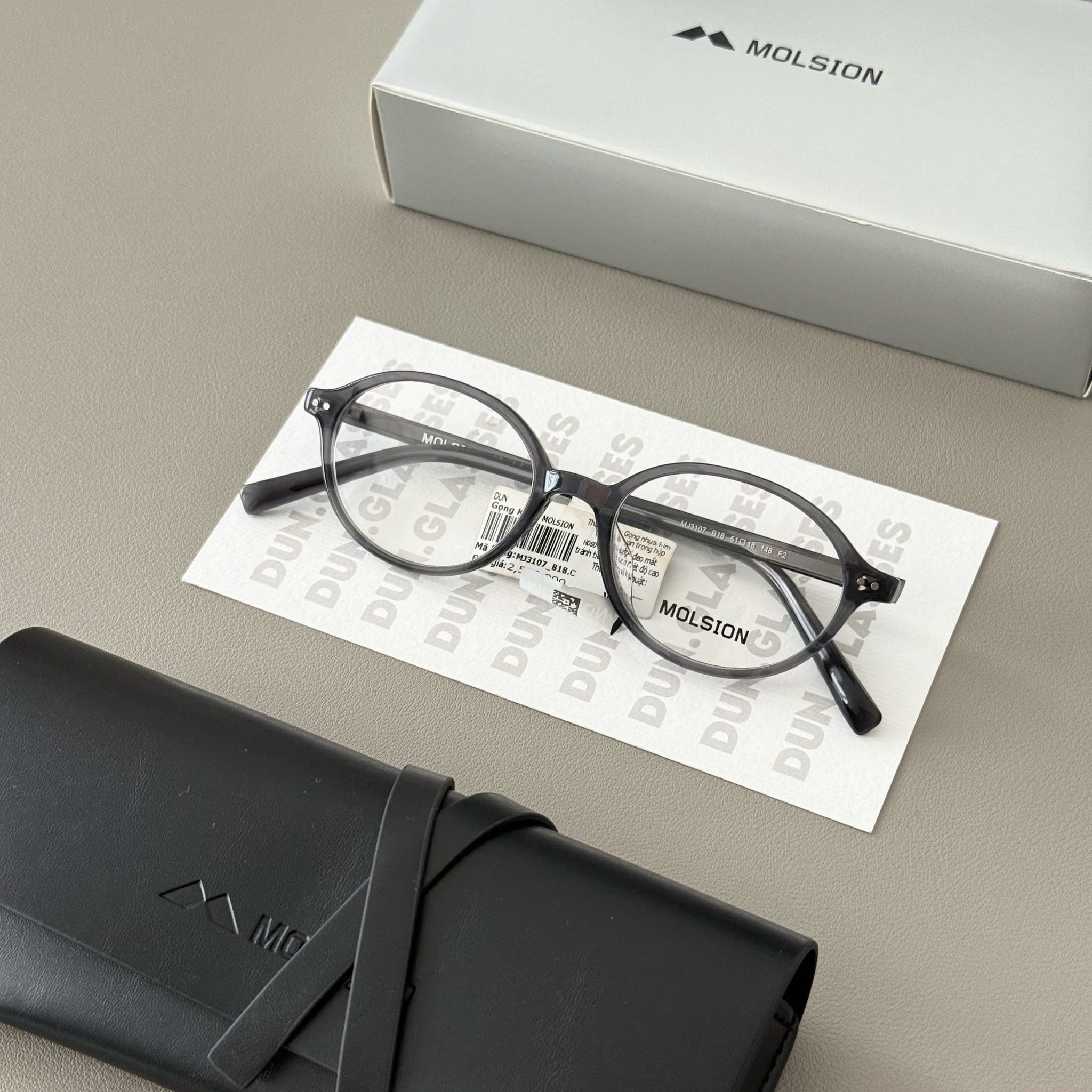  Mắt kính oval Molsion MJ 3107 
