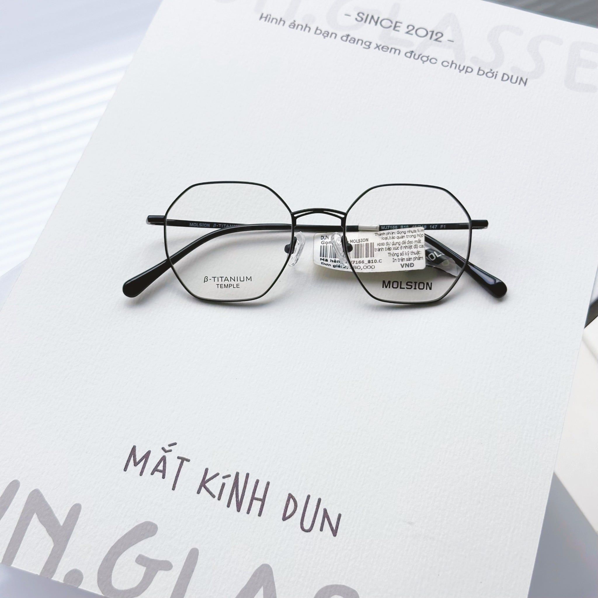  Mắt kính beta titanium Molsion MJ 7166 