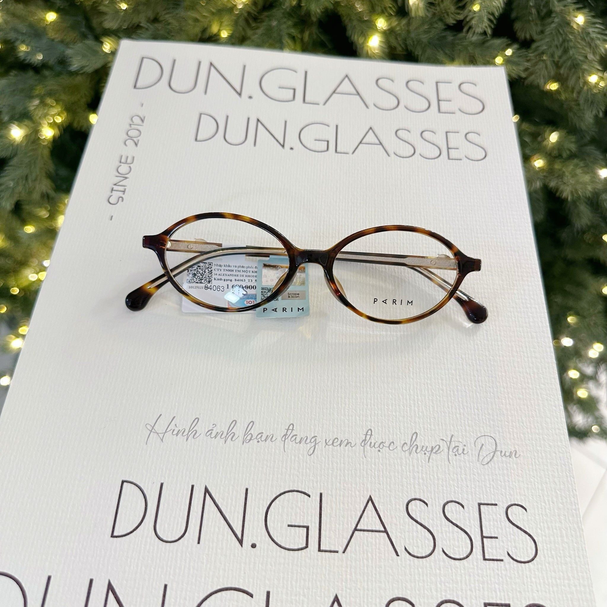  Mắt kính oval Parim 84063 