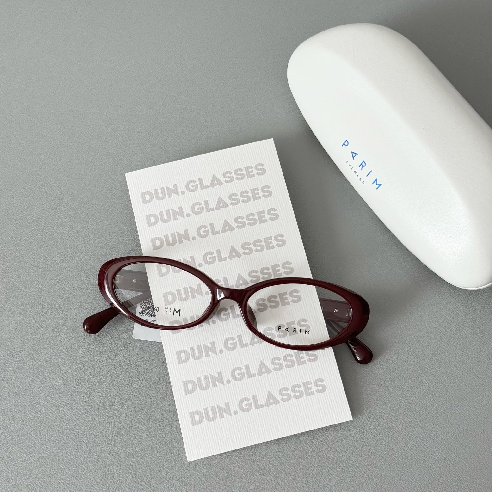  Mắt kính oval Y2K Parim 84068 