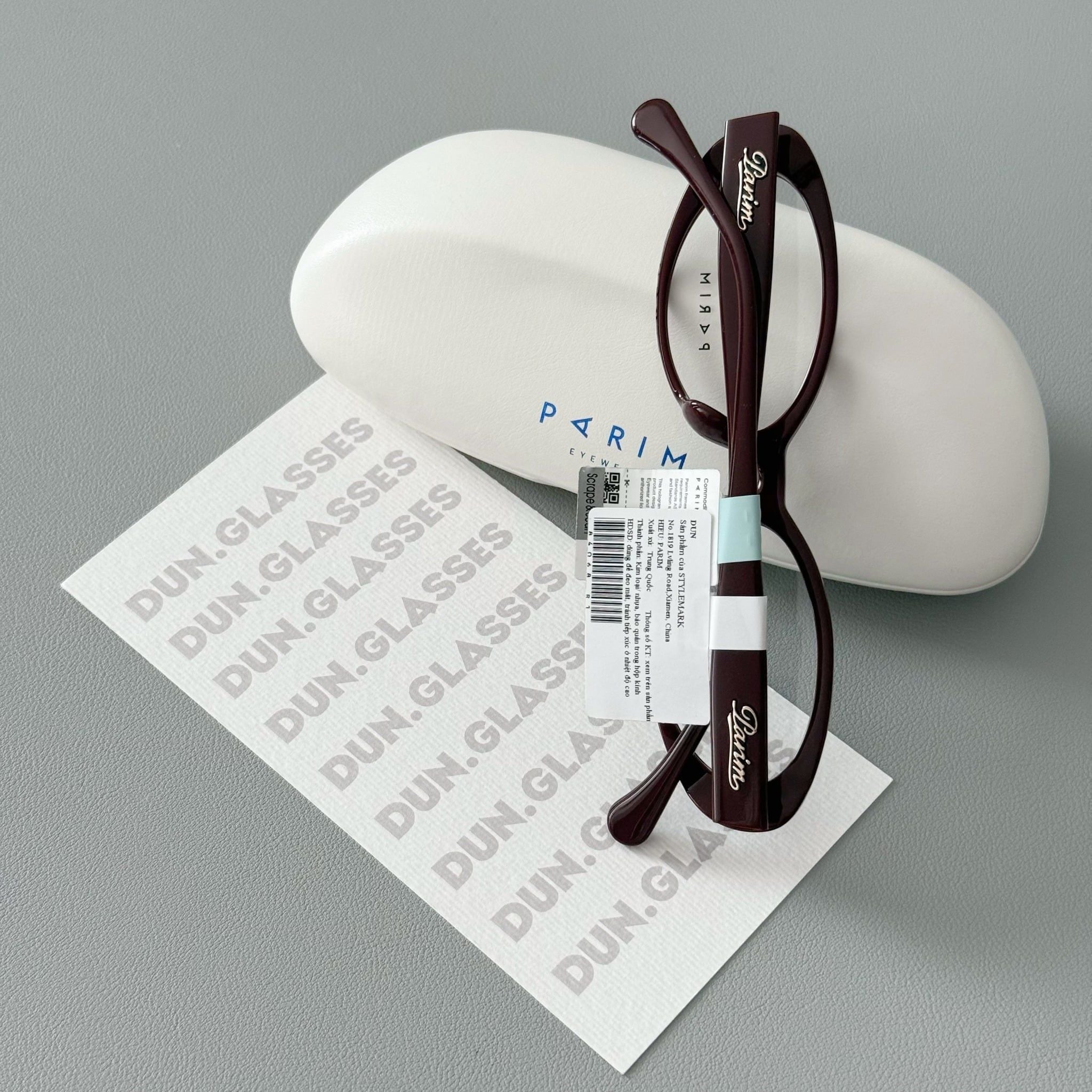  Mắt kính oval Y2K Parim 84068 