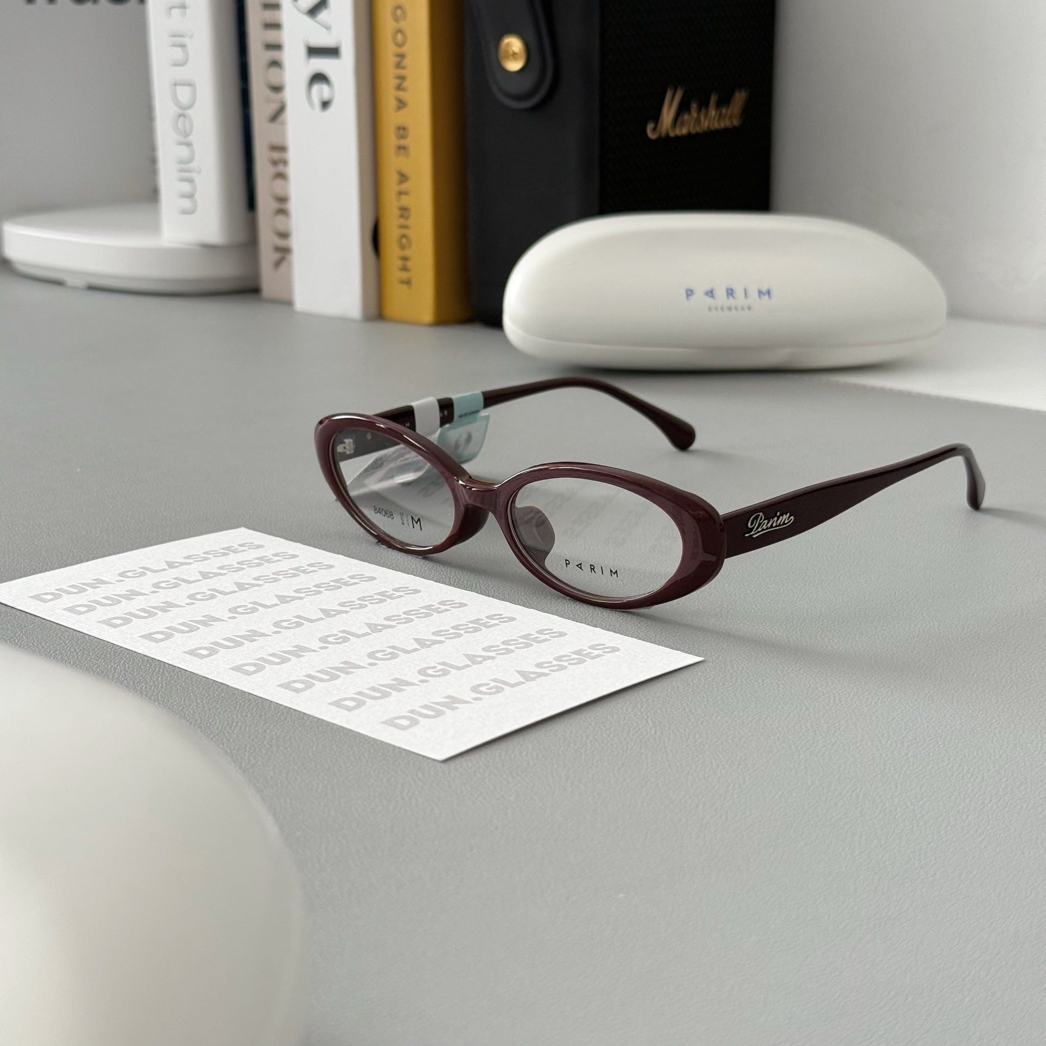  Mắt kính oval Y2K Parim 84068 