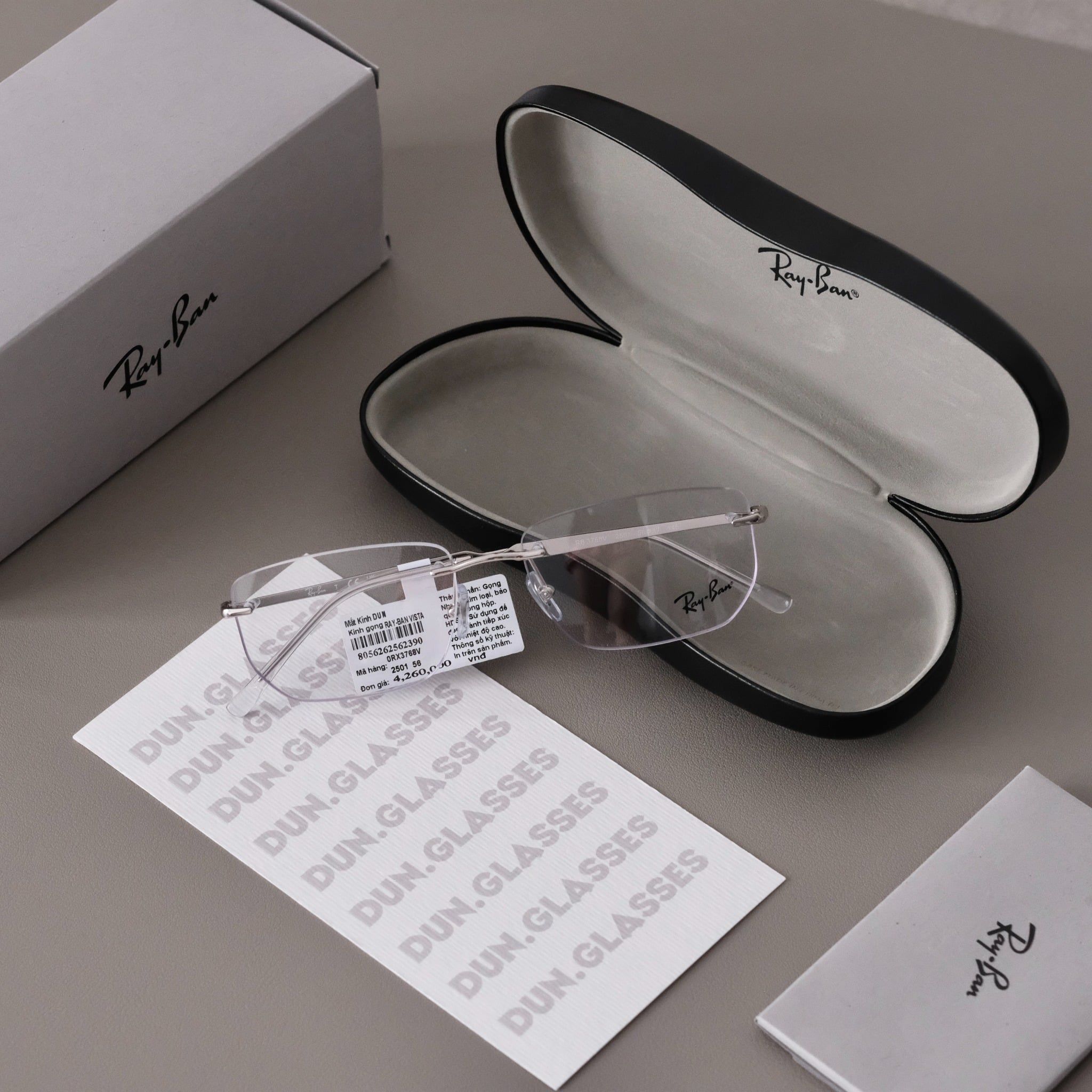  Gọng kính không viền Ray-Ban 0RX 3768V 2501 