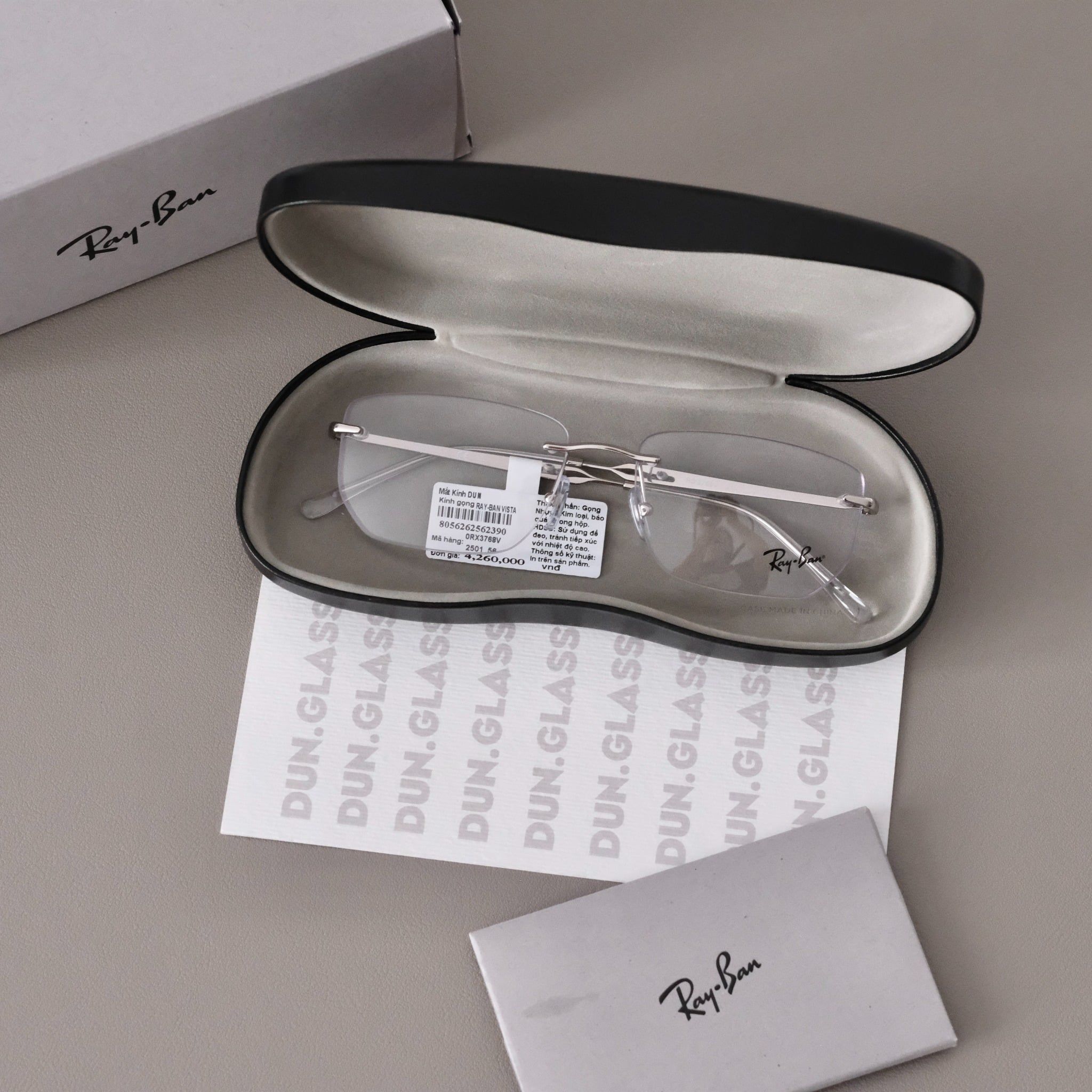  Gọng kính không viền Ray-Ban 0RX 3768V 2501 