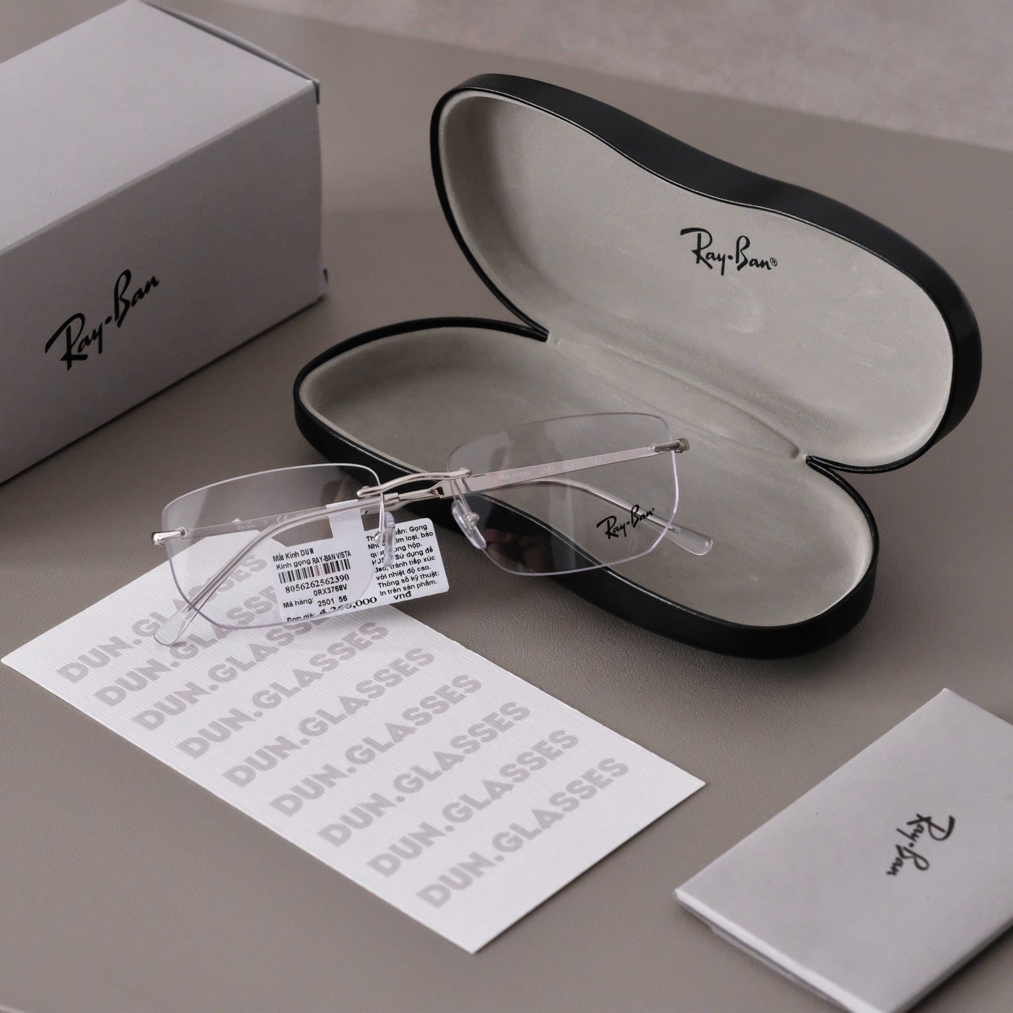  Gọng kính không viền Ray-Ban 0RX 3768V 2501 