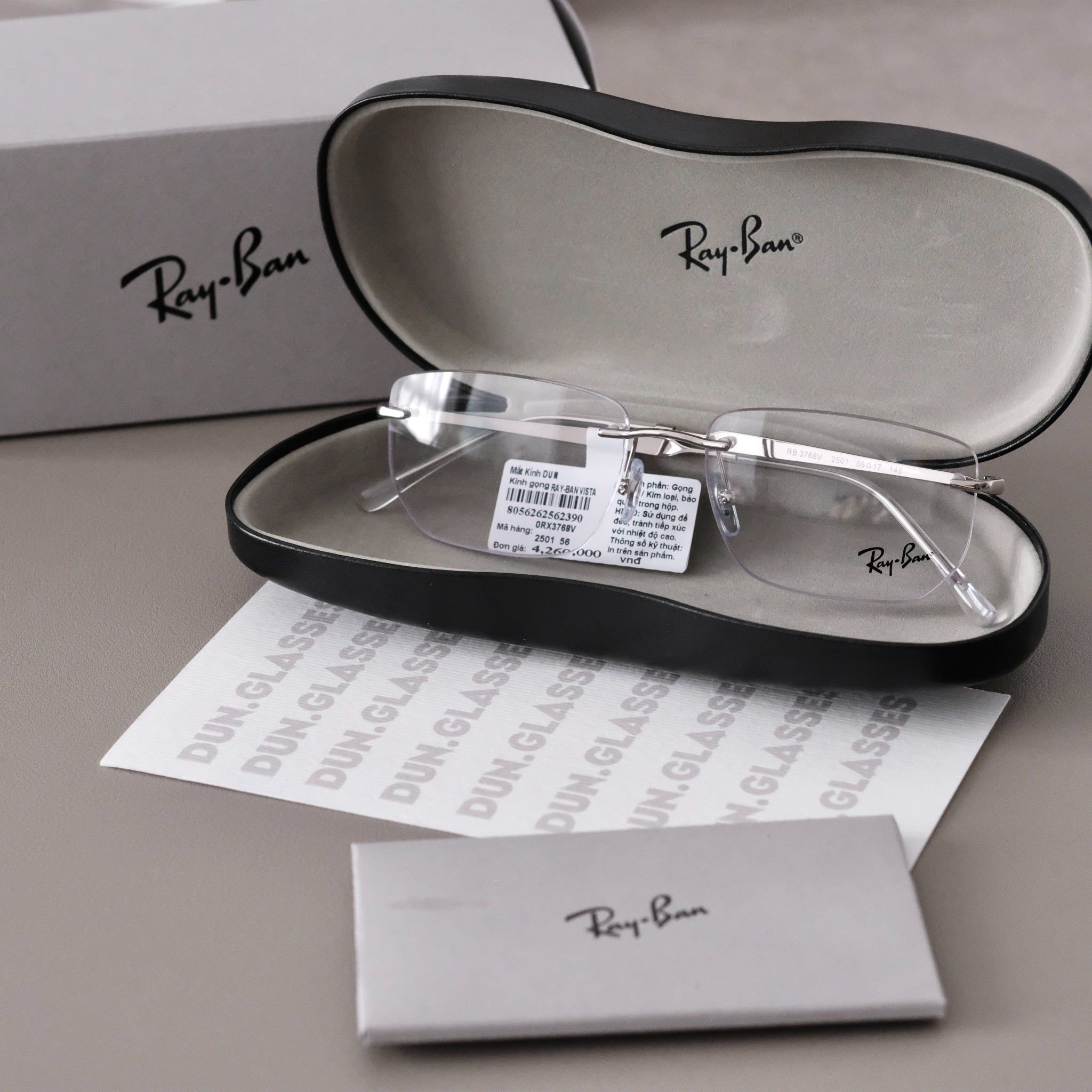  Gọng kính không viền Ray-Ban 0RX 3768V 2501 