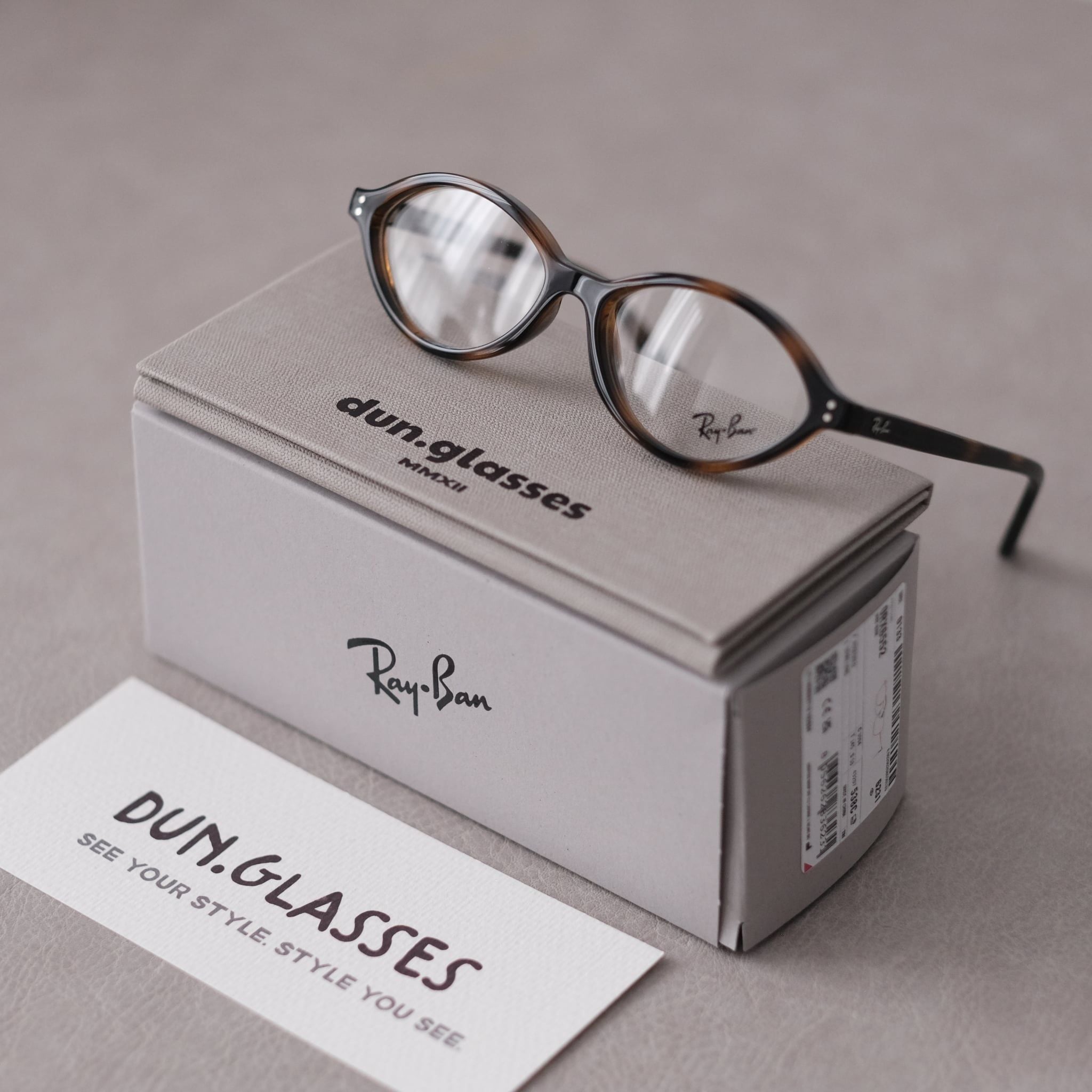  Mắt kính oval Ray-Ban RX 7265 8320 ROMY OPTICS BIO-BASED 