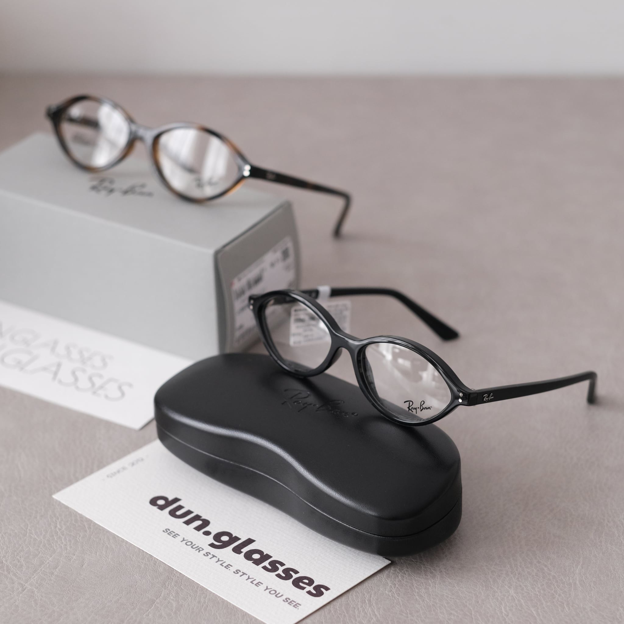  Mắt kính oval Ray-Ban RX 7265 8320 ROMY OPTICS BIO-BASED 
