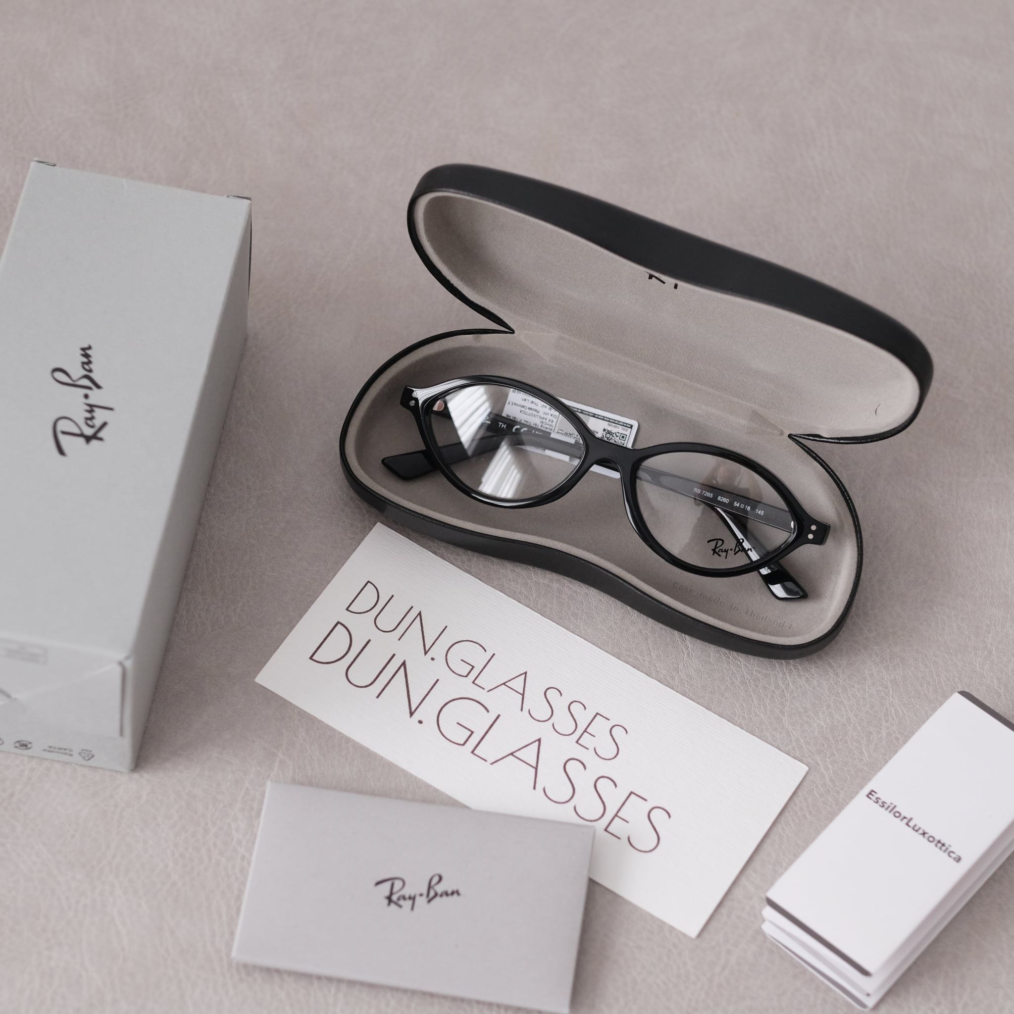  Mắt kính oval Ray-Ban RX 7265 8320 ROMY OPTICS BIO-BASED 