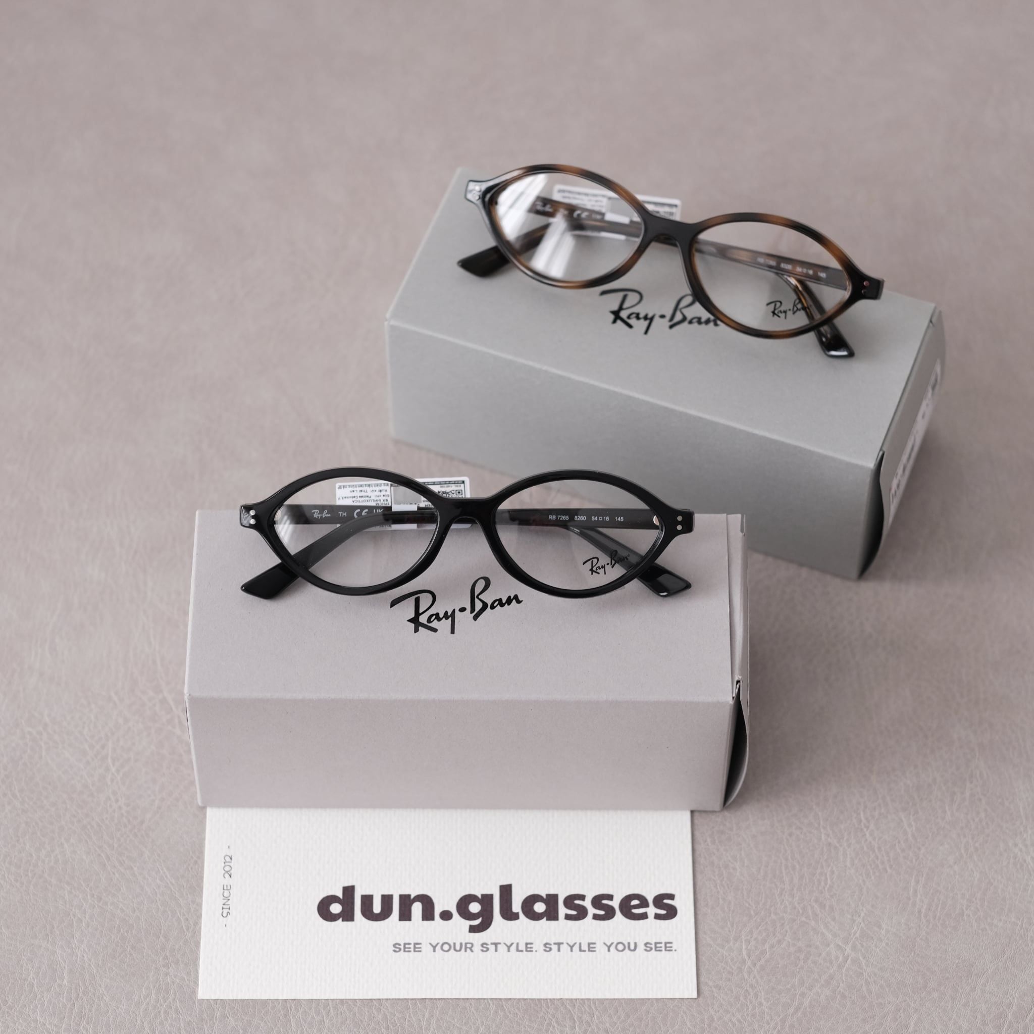  Mắt kính oval Ray-Ban RX 7265 8320 ROMY OPTICS BIO-BASED 
