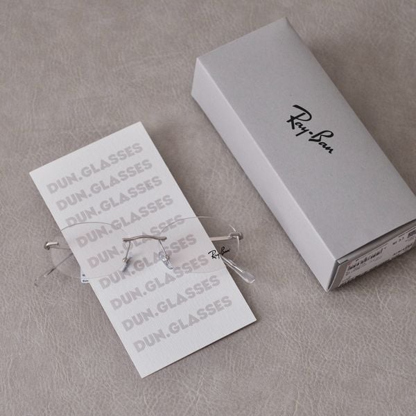 Mắt kính oval không viền Ray-Ban RX 3767 
