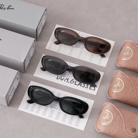 Kính mát oval RB 4441 D Ray-Ban BIO-BASED
