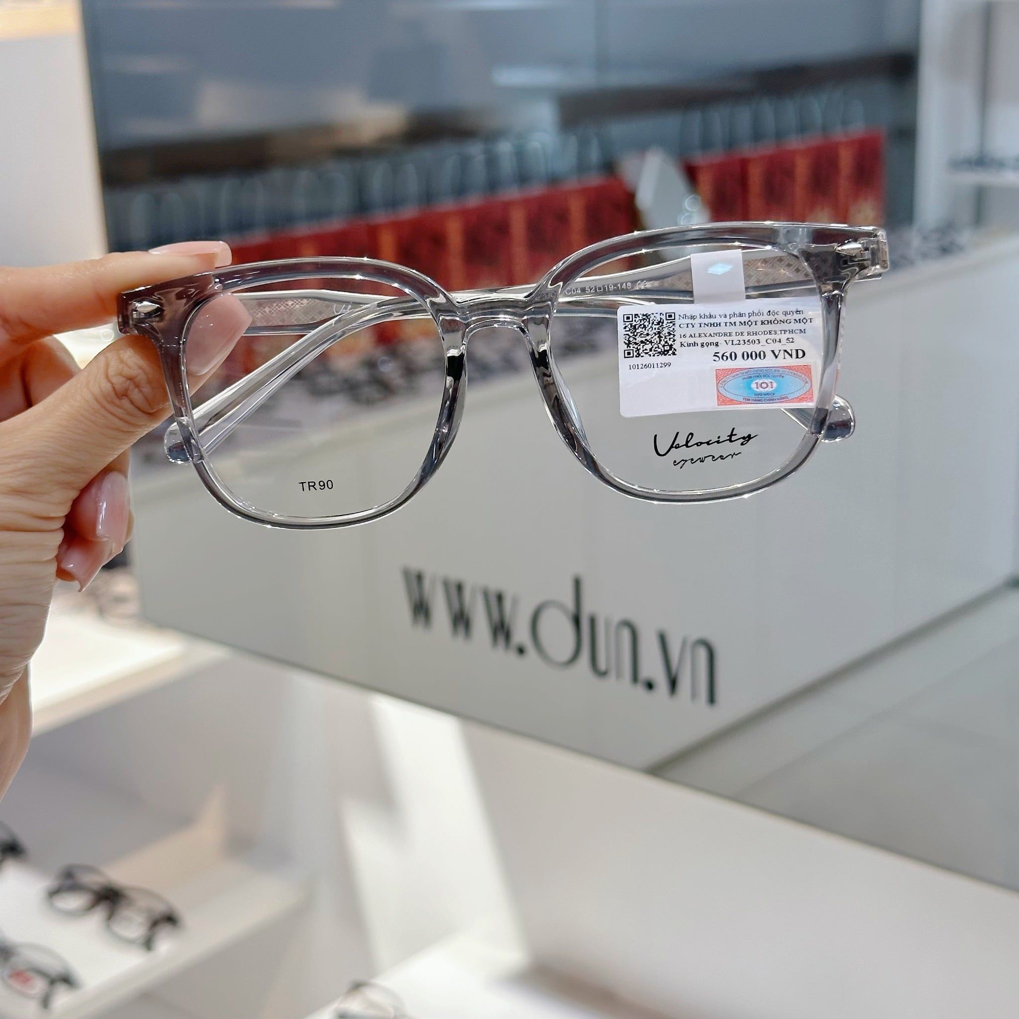  Mắt kính TR90 Velocity VL 23503 