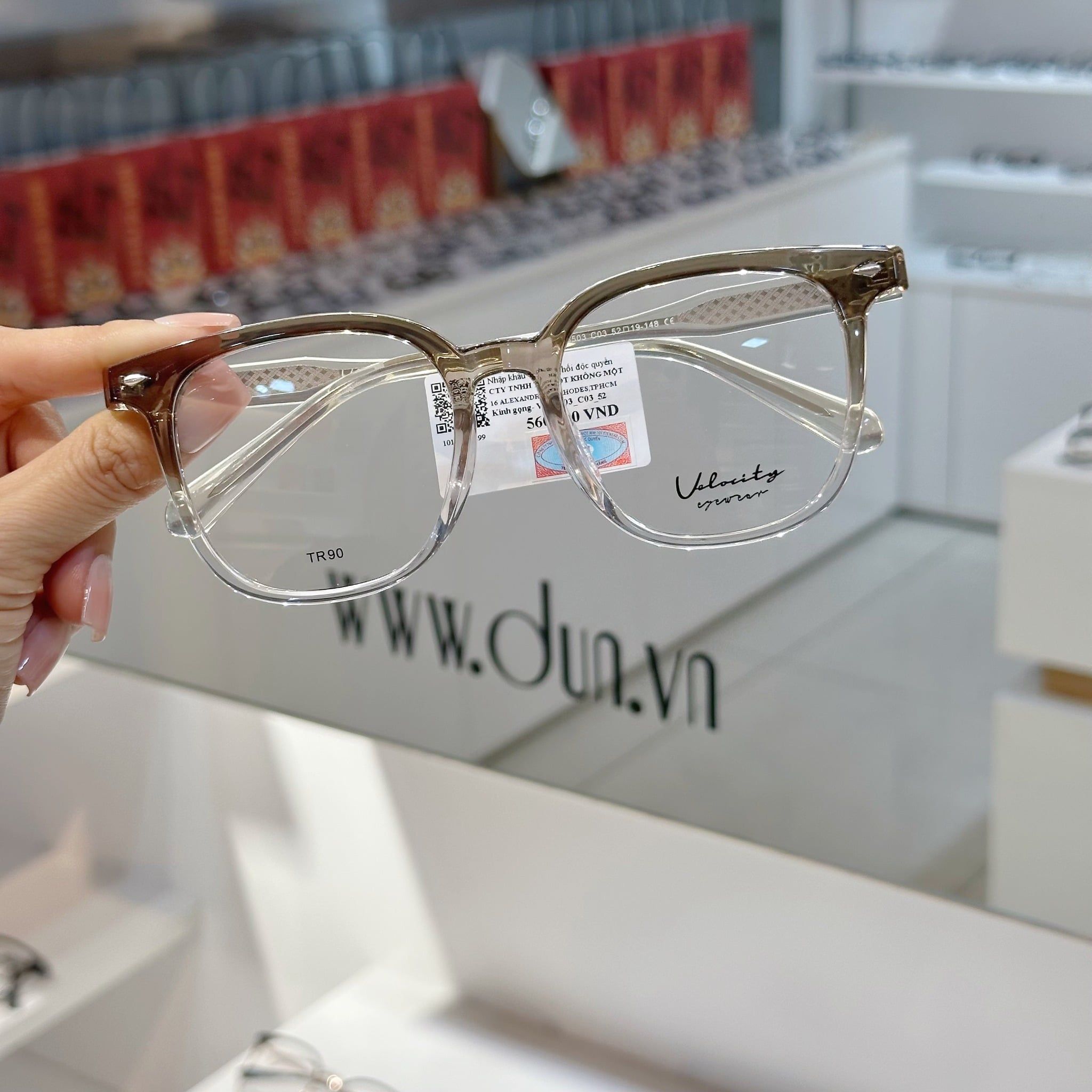  Mắt kính TR90 Velocity VL 23503 
