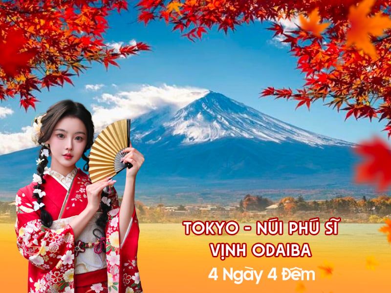 NHẬT BẢN | TOKYO - PHÚ SĨ - VỊNH ODAIBA