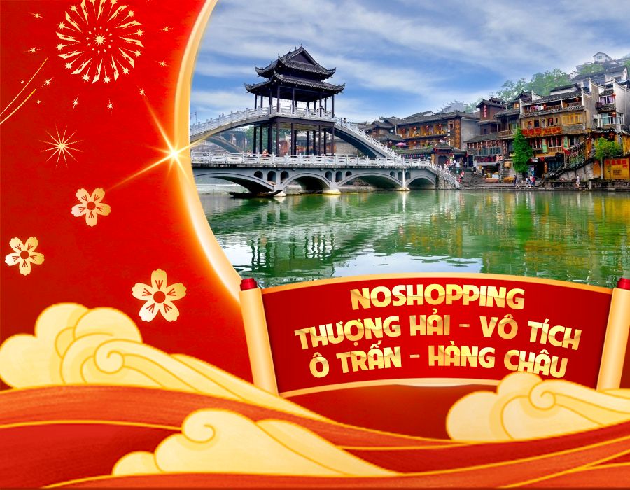 NOSHOPPING THƯỢNG HẢI - VÔ TÍCH  Ô TRẤN - HÀNG CHÂU