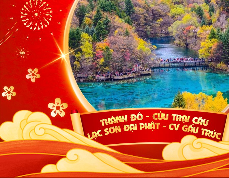 THÀNH ĐÔ - CỬU TRẠI CÂU - LẠC SƠN ĐẠI PHẬT - CV GẤU TRÚC