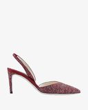  Giày Cao Gót Nữ Rene Caovilla Ladies Vivienne Crystal Slingback Pumps 