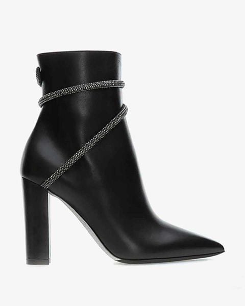  Giày Boots Nữ Rene Caovilla Ankle Boots With Applications 