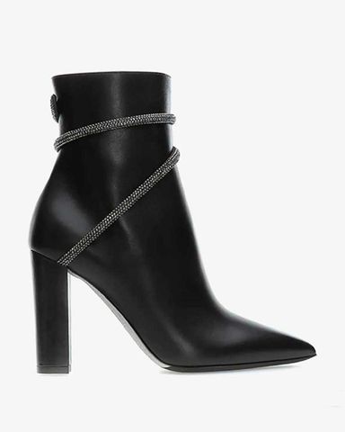 Giày Boots Nữ Rene Caovilla Ankle Boots With Applications