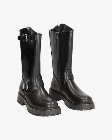 Giày Boots Primadonna Collection Black Bikers