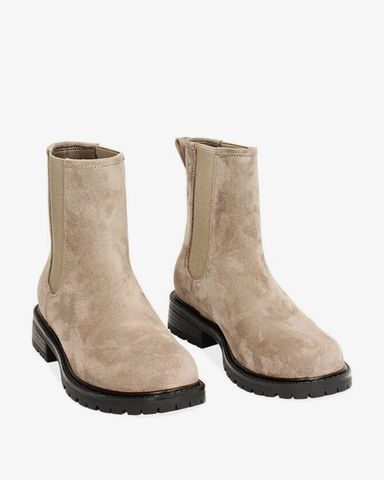 Giày Boots Nữ Primadonna Collection Black Microfiber Beatles