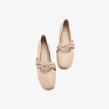  Giày Búp Bê Nữ PAZZION Zia Studded Buckle Flats 