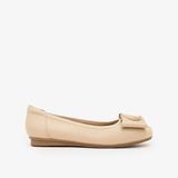  Giày Búp Bê Nữ PAZZION Jan Buckle Bow Square Toe Flats 