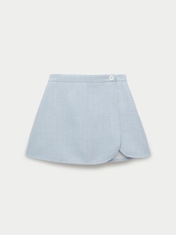 Chân Váy Dạ Dáng Chữ A Xẻ Tà