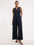  Jumpsuit Dáng Suông Cổ V 