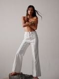  Quần Jeans Nữ Ống Rộng 