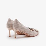 Giày Cao Gót Nữ PAZZION Harriet Embellished High Heels 