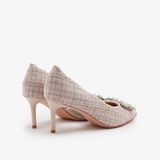  Giày Cao Gót Nữ PAZZION Harriet Embellished High Heels 